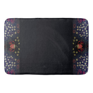William *Morris Blackthorne Strawberry Thief   Badematte