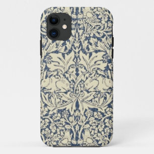 William Morris, Blau grau, Muster, Jugendstil, Vin Case-Mate iPhone Hülle