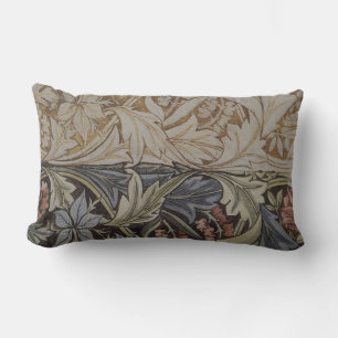 William Morris Blauglockentapete Botanischer Klass Lendenkissen