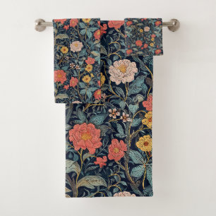 William Morris Bleu Sarcelle Arts & Crafts Floral
