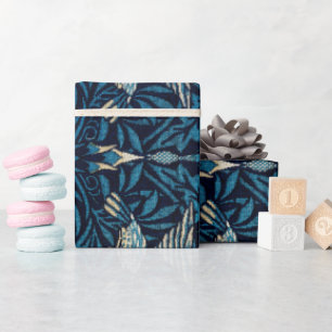 William Morris Blue Birds Floral-Teppich Klassiker Geschenkpapier