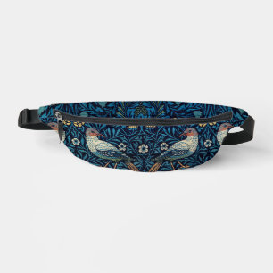 William Morris Blue Birds Floraler Teppich Klassik Bauchtasche
