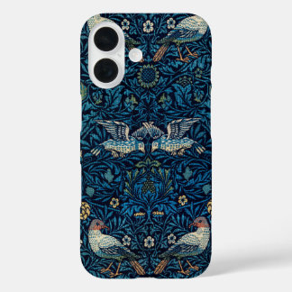 William Morris Blue Birds Tapestry Classic iPhone 16 Hülle