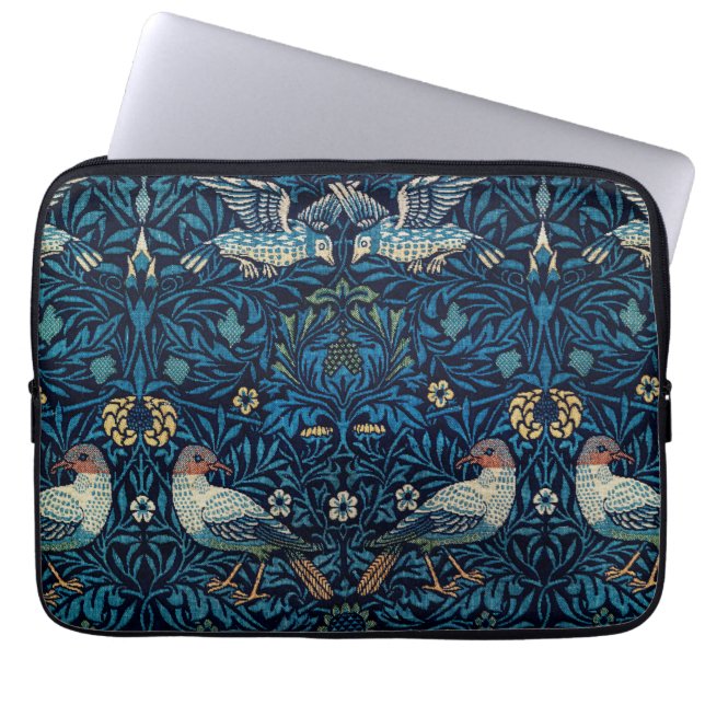 William Morris Blue Birds Tapestry Classic Laptopschutzhülle (Vorderseite)