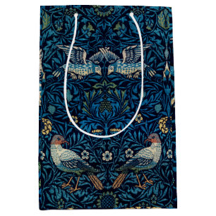 William Morris Blue Birds Tapestry Classic Mittlere Geschenktüte