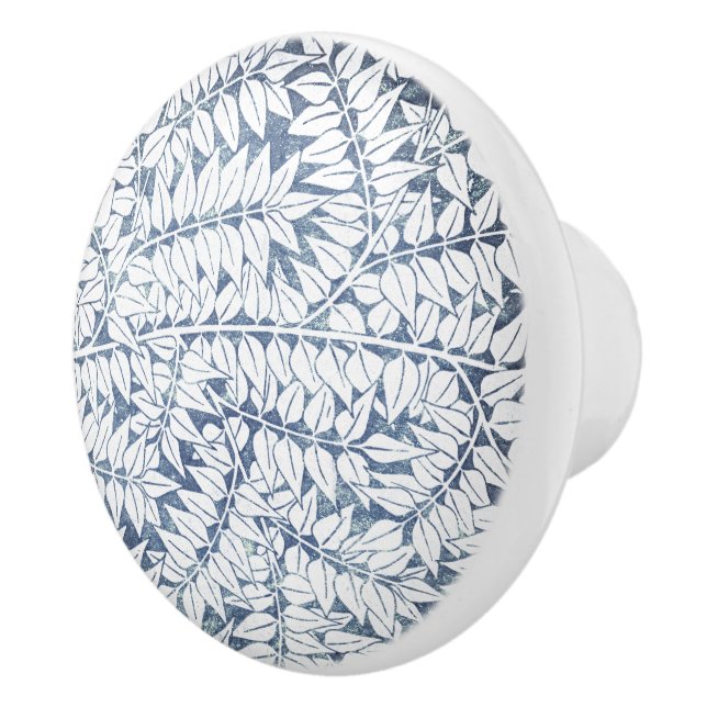 William * Morris Blue Willow Bough Keramikknauf (Rechts)