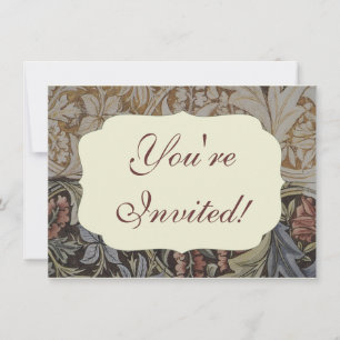 William Morris Bluebell Tapestry Design Einladung