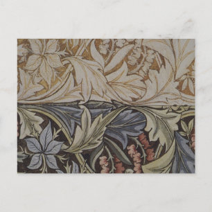 William Morris Bluebell Tapestry Design Postkarte