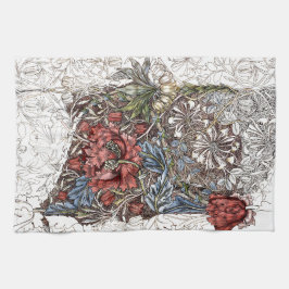 William morris Blume elegante Blumendarstellung Geschirrtuch