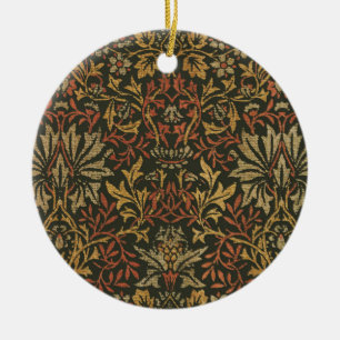 William Morris Blumen-Gardinen-Tapete Keramik Ornament