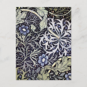 William Morris Blumen Postkarte