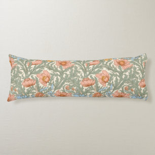 William Morris, Blumenmuster, Kunst und Handwerk b Seitenschläferkissen