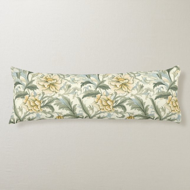 William Morris, Blumenmuster, Kunst und Handwerk Seitenschläferkissen (Vorderseite)
