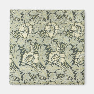 William Morris Blumenstoff-Designkarten Magnet