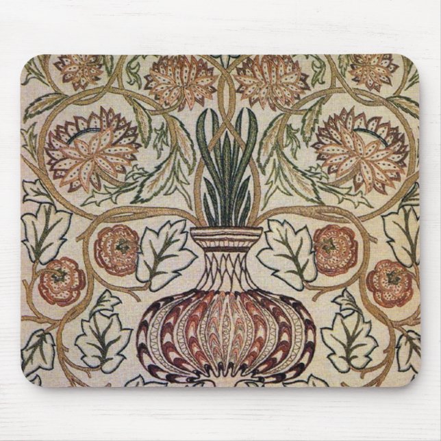 William Morris Blumentopf - Mauspad (Vorne)