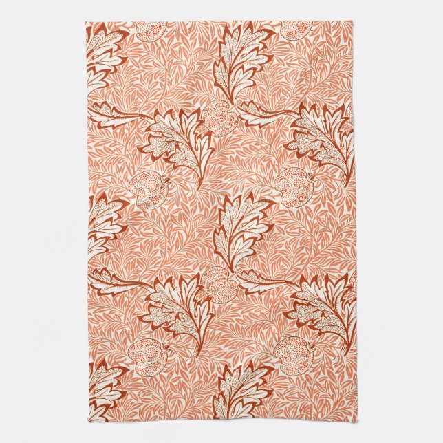 William Morris Botanical Apple Design Geschirrtuch (Vertikal)