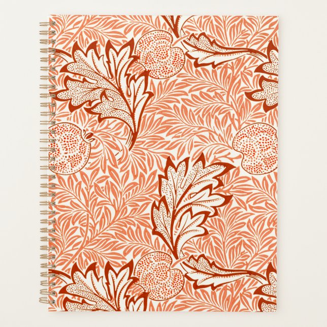 William Morris Botanical Apple Design Planer (Vorderseite)