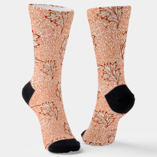 William Morris Botanical Apple Design Socken
