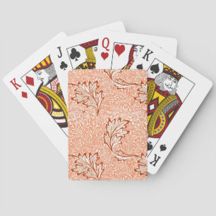 William Morris Botanical Apple Design Spielkarten