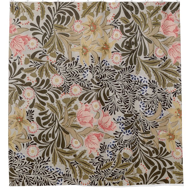 William Morris Bower Muster Duschvorhang (Vorderseite)