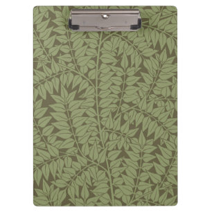 William Morris Branch Blätter Wallpaper Klemmbrett