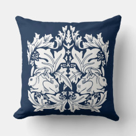 William Morris Brer Rabbit Pattern Kissen