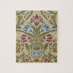William Morris Brokat Blumen Tapetenmuster