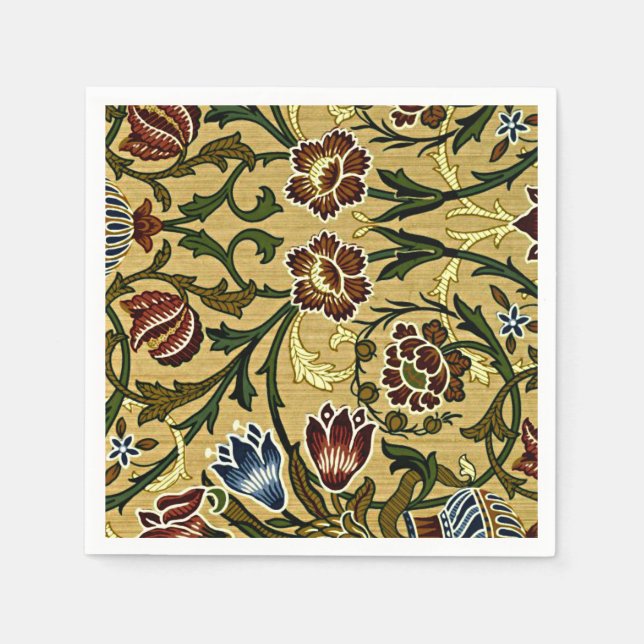 William Morris - Brokat Serviette (Vorderseite)