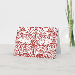 William Morris - Bruder Kaninchen Karte