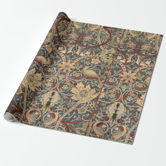 William Morris Bullerswood Faux Tapestry Geschenkpapier (Ungerollt)