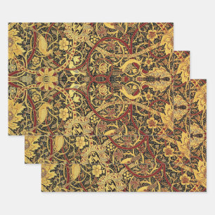 William Morris Bullerswood Faux-Teppich Geschenkpapier Set