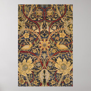 William Morris Bullerswood Faux-Teppich Poster