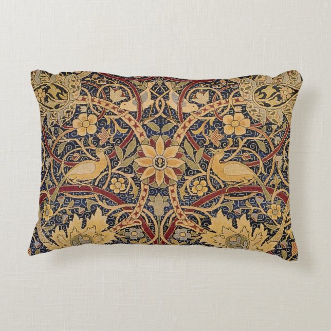 William Morris Bullerswood Imitats Tapestry Dekokissen (Rückseite)