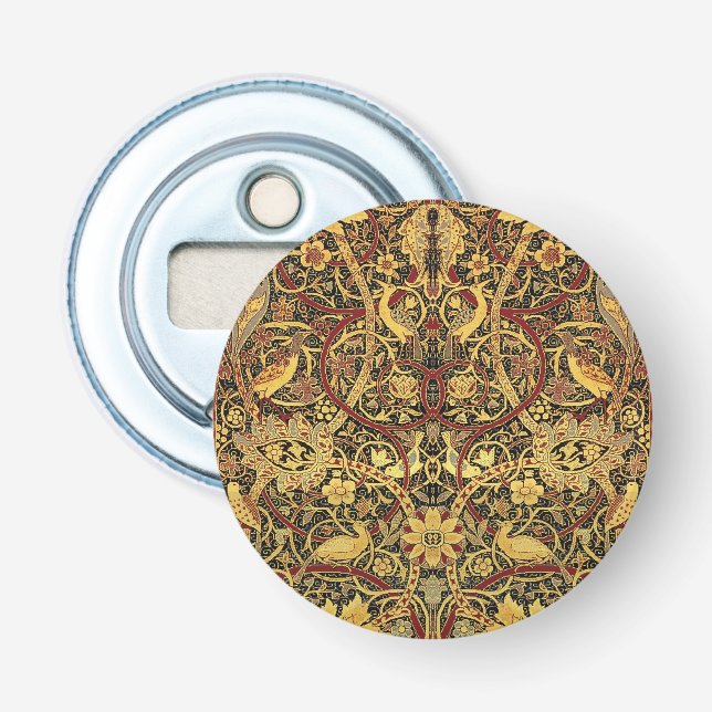 William Morris Bullerswood Imitats Tapestry Flaschenöffner (Vorderseite)