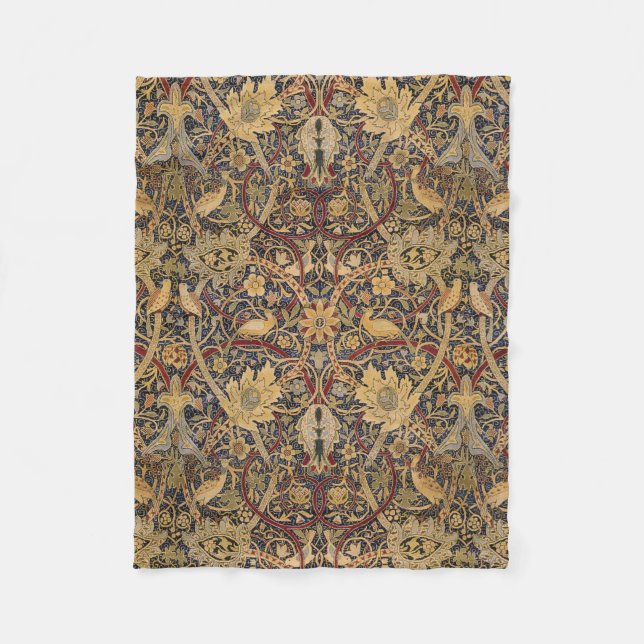 William Morris Bullerswood Imitats Tapestry Fleecedecke (Vorderseite)