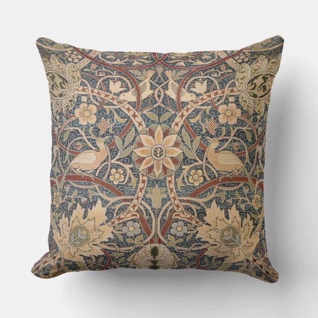 William Morris Bullerswood Imitats Tapestry Kissen (Vorderseite)