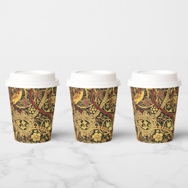 William Morris Bullerswood Imitats Tapestry Pappbecher (Multi)