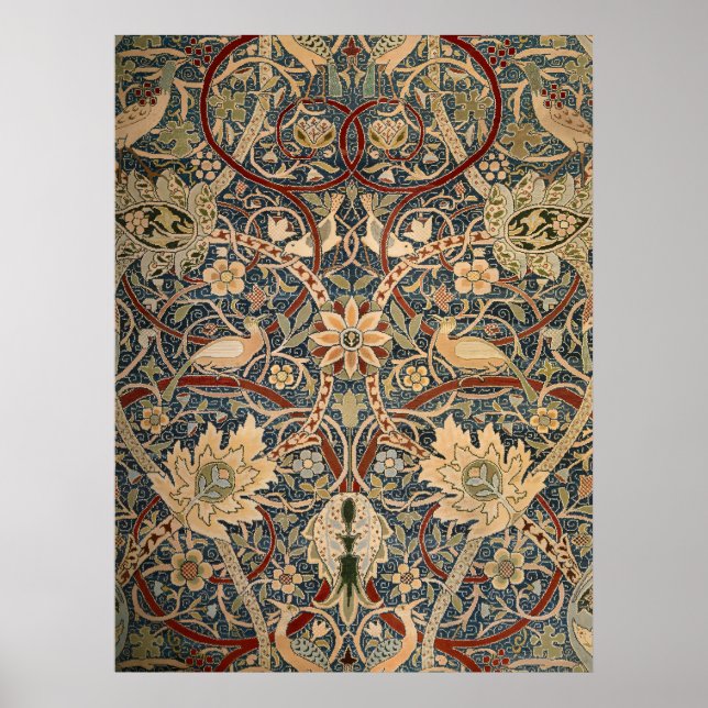 William Morris Bullerswood Imitats Tapestry Poster (Vorne)