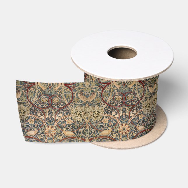William Morris Bullerswood Imitats Tapestry Satinband (Spule)