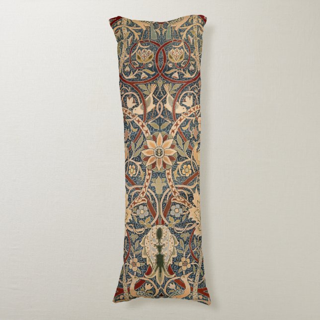 William Morris Bullerswood Imitats Tapestry Seitenschläferkissen (Vorderseite Vertikal)
