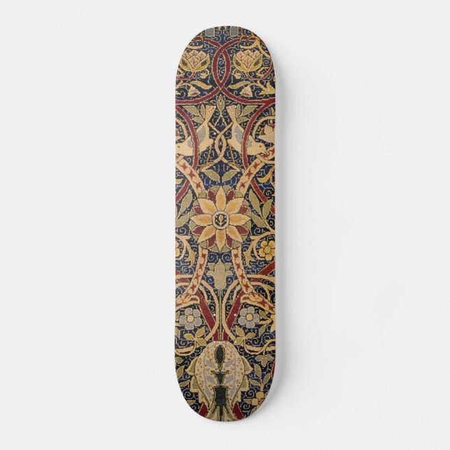 William Morris Bullerswood Tapestry Skateboard (Vorderseite)