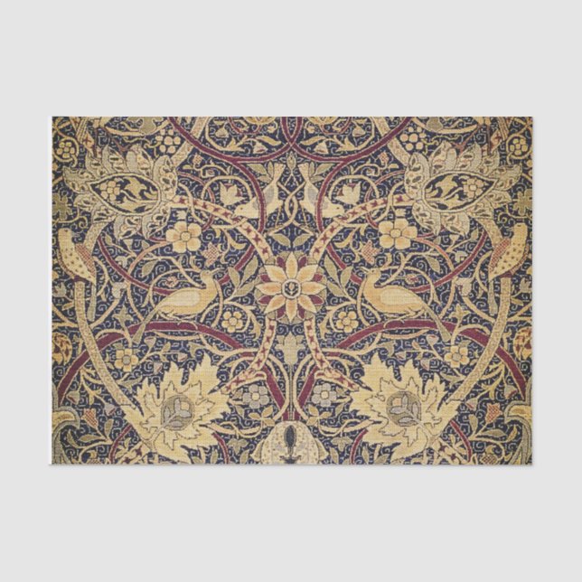 William Morris Bullerswood-Teppich Seidenpapier (Vorderseite)