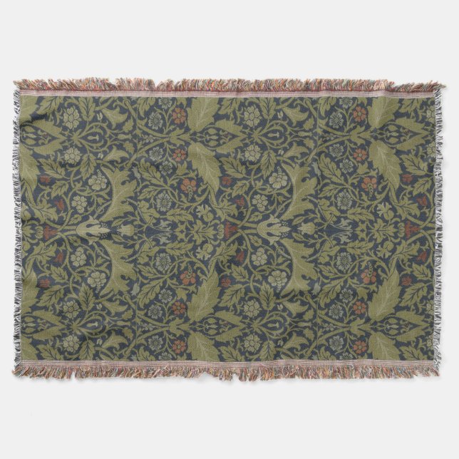William Morris: Campion Blanket Decke (Vorderseite)