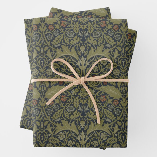 William Morris: Campion Wrapping Paper Sheets Geschenkpapier Set (Beispiel)