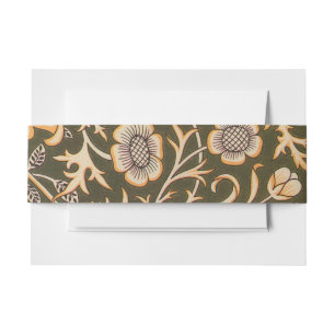 William Morris Cherwell Wallpaper Pattern Einladungsbanderole