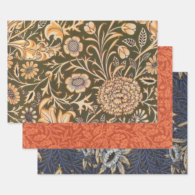 William Morris Cherwell Wallpaper Pattern Geschenkpapier Set (Set)