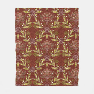 William Morris Christmas Fleecedecke
