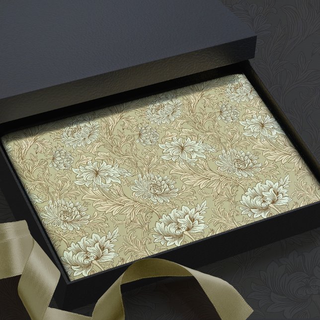 William Morris Chrysanthemen-Muster-Geschenkpapier Geschenkpapier (Von Creator hochgeladen)