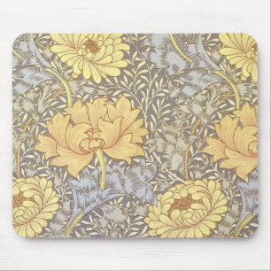 William Morris Chrysanthemum Hübsche Blume Mousepad