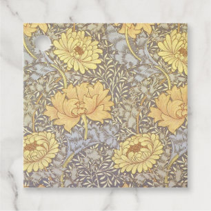 William Morris Chrysanthemum Mum Blume Geschenkanhänger